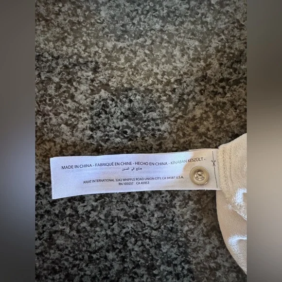 Ariat White Collared Shirt with Studs - Picture 6 of 9